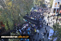 حضور دانشجو معلمان در راهعپیمایی 13 آبان 3