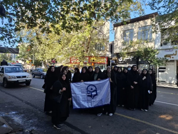 حضور دانشجو معلمان در راهعپیمایی 13 آبان 4