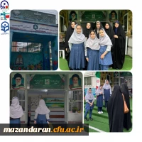 بازدید و مصاحبه اعضای کانون شاهدو ایثار از مدرسه 22بهمن قائمشهر 2