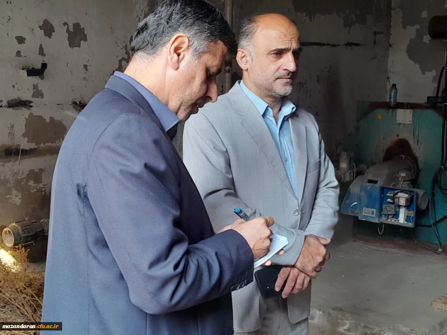 بازدید کرامتی رئیس اداره نظارت و ارزیابی دانشگاه فرهنگیان مازندران از قسمت های مختلف مرکز حضرت فاطمه(س)قائمشهر 2