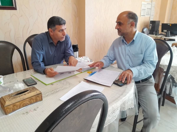 بازدید کرامتی رئیس اداره نظارت و ارزیابی دانشگاه فرهنگیان مازندران از قسمت های مختلف مرکز حضرت فاطمه(س)قائمشهر 2