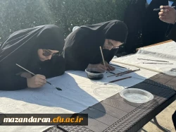 «رویداد هنری مقاومت در پردیس خواهران برگزار شد 7