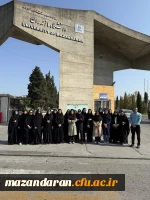 بازدید علمی دانشجو معلمان تربیت بدنی پردیس فاطمه الزهرا(س) ساری 2