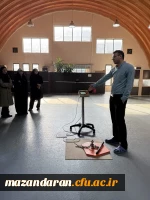 بازدید علمی دانشجو معلمان تربیت بدنی پردیس فاطمه الزهرا(س) ساری 2
