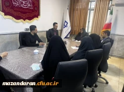 نشست ریاست پردیس خواهران با هیات آمادگی جسمانی استان مازندران جهت هماهنگی و برگزاری کلاس های مربیگری و داوری 3