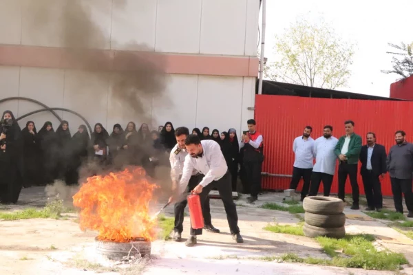دوره توانمند سازی کارکنان حفاظت فیزیکی دانشگاه فرهنگیان استان مازندران به مناسبت هفته نکوداشت پدافند غیر عامل 3