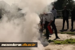 دوره توانمند سازی کارکنان حفاظت فیزیکی دانشگاه فرهنگیان استان مازندران به مناسبت هفته نکوداشت پدافند غیر عامل 4