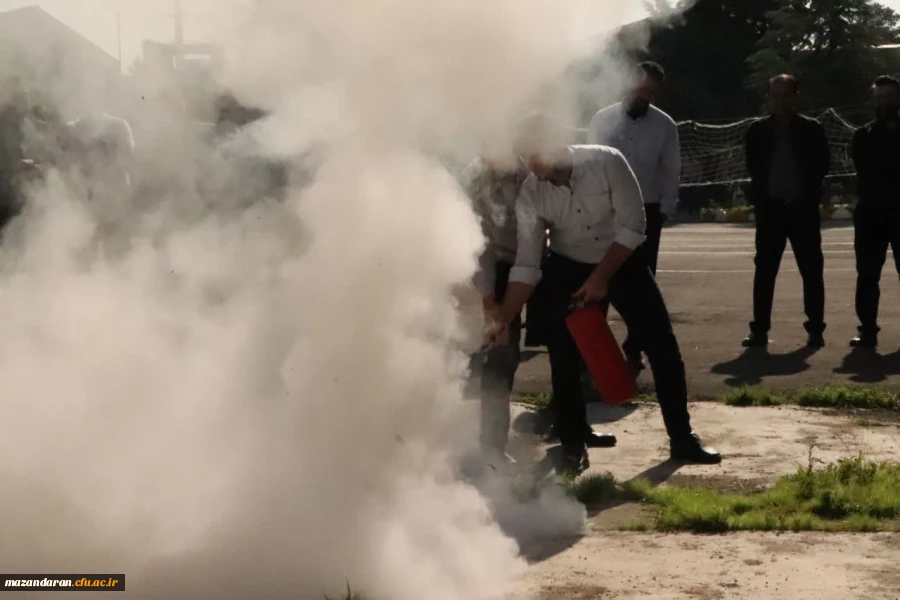 دوره توانمند سازی کارکنان حفاظت فیزیکی دانشگاه فرهنگیان استان مازندران به مناسبت هفته نکوداشت پدافند غیر عامل 4