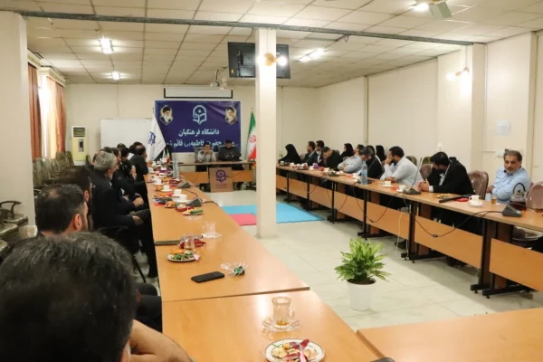 دوره توانمند سازی کارکنان حفاظت فیزیکی دانشگاه فرهنگیان استان مازندران به مناسبت هفته نکوداشت پدافند غیر عامل 5