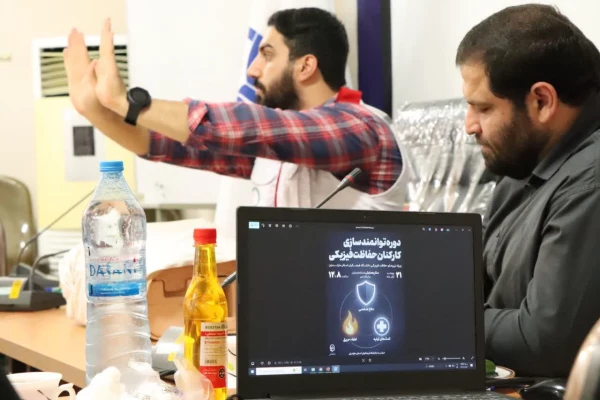 دوره توانمند سازی کارکنان حفاظت فیزیکی دانشگاه فرهنگیان استان مازندران به مناسبت هفته نکوداشت پدافند غیر عامل 7