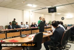 دوره توانمند سازی کارکنان حفاظت فیزیکی دانشگاه فرهنگیان استان مازندران به مناسبت هفته نکوداشت پدافند غیر عامل 8