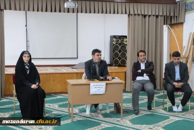 برگزاری نشست اعضای هیأت علمی تربیت بدنی دانشگاه فرهنگیان مازندران با دانشجو معلمان تربیت بدنی پردیس فاطمه الزهرا (س) ساری
