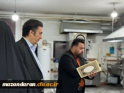 بازدید مسئولان امور دانشجویی استان از پردیس خواهران ساری  2