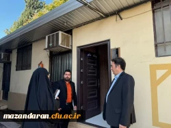بازدید مسئولان امور دانشجویی استان از پردیس خواهران ساری  6