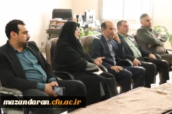 بازدید فرماندار، شهردار،رئیس آموزش پرورش و جمعی از مدیران شهرستان قائمشهر از مرکز حضرت فاطمه(س) 2