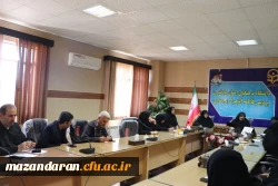 جلسه شورای اداری پردیس فاطمه الزهرا(س) ساری 2