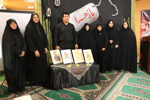 برگزاری یادواره شهید در مرکز حضرت فاطمه(س)قائمشهر 2