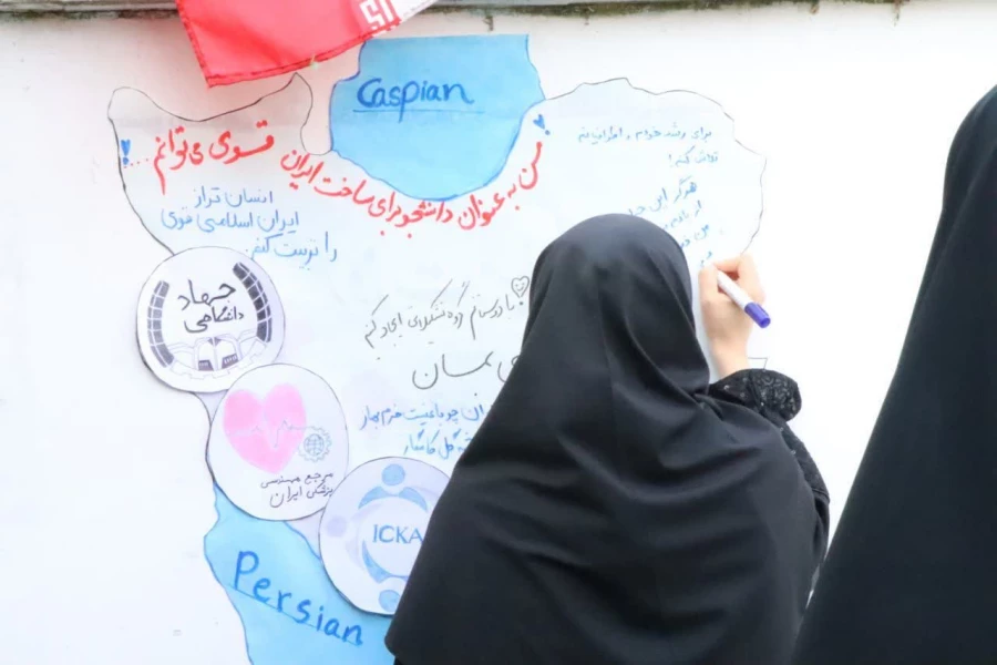 برگزاری یادواره شهید در مرکز حضرت فاطمه(س)قائمشهر 2