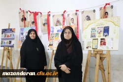 نمایشگاه فعالیت های یک ساله انجمن ها و کانون های پردیس فاطمه الزهرا(س) ساری 2