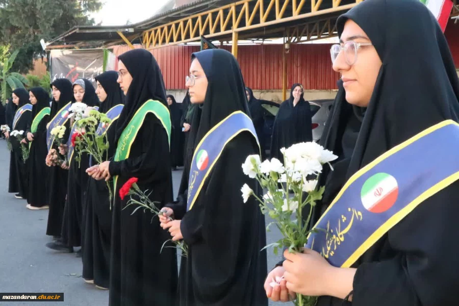 دانشگاه فرهنگیان مرکز حضرت فاطمه(س) قائمشهر در ایام فاطمیه به شمیم یکی از شهدای گمنام، معطر شده است. 2