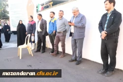 دانشگاه فرهنگیان مرکز حضرت فاطمه(س) قائمشهر در ایام فاطمیه به شمیم یکی از شهدای گمنام، معطر شده است. 2