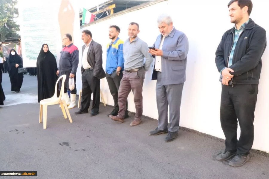 دانشگاه فرهنگیان مرکز حضرت فاطمه(س) قائمشهر در ایام فاطمیه به شمیم یکی از شهدای گمنام، معطر شده است. 2