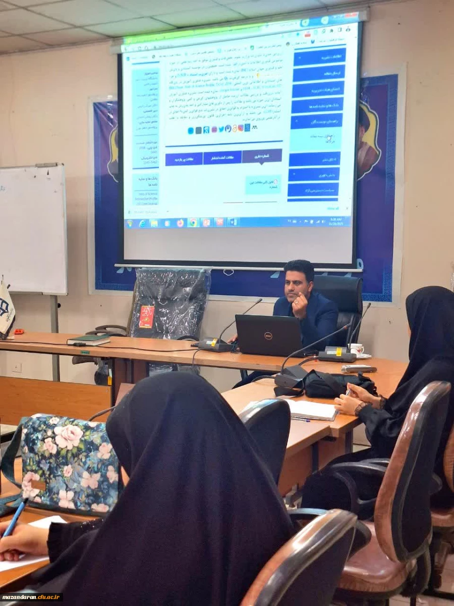 سلسله کارگاه تخصصی مقاله نویسی، در دو جلسه آموزشی و تعاملی به همت انجمن علمی علوم تربیتی دانشگاه فرهنگیان حضرت فاطمه (س) قائمشهر و با تدریس دکتر امیر پوراحمدعلی،استاد برجسته و عضو هیئت علمی دانشگاه فرهنگیان برگزار شد. 2