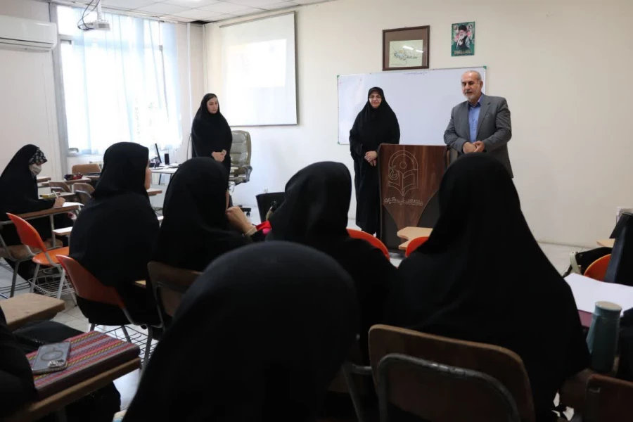 بازدید لطف الله مهدوی رئیس دانشگاه فرهنگیان مازندران از مرکز حضرت فاطمه(س)قائمشهر 2