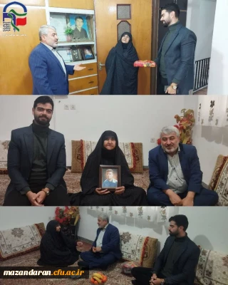 دیدار دانشجومعلمان بسیجی پردیس دکتر شریعتی ساری با خانواده های معظم شهدا
 2