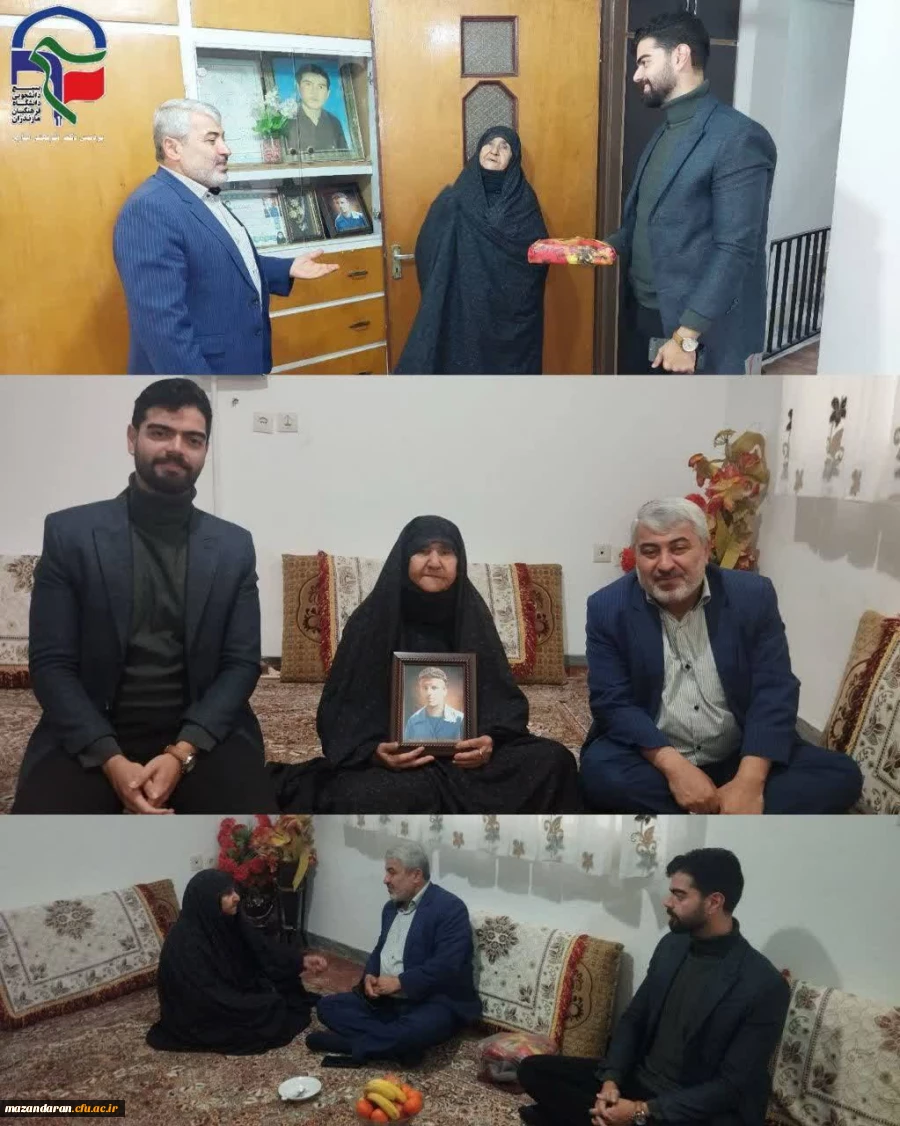 دیدار دانشجومعلمان بسیجی پردیس دکتر شریعتی ساری با خانواده های معظم شهدا
 2