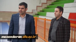 بازدید مسئولان دانشگاه فرهنگیان مازندران از سالن های ورزشی شهر جویبار در آستانه المپیاد ورزشی دانشجومعلمان سراسر کشور
 2