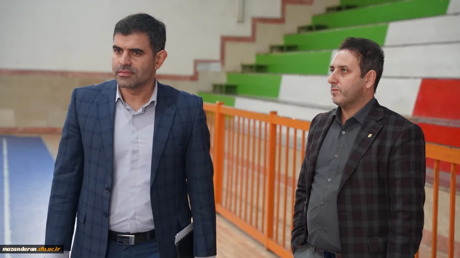 بازدید مسئولان دانشگاه فرهنگیان مازندران از سالن های ورزشی شهر جویبار در آستانه المپیاد ورزشی دانشجومعلمان سراسر کشور
 2