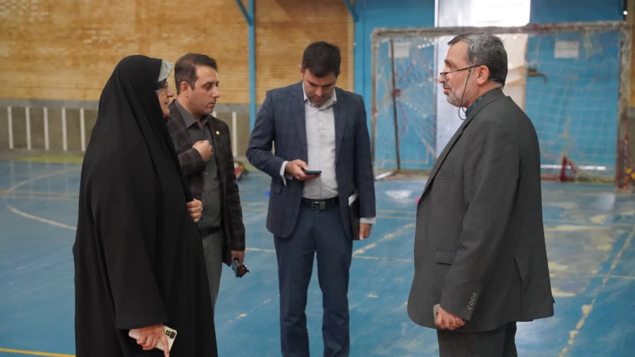 بازدید مسئولان دانشگاه فرهنگیان مازندران از سالن های ورزشی شهر جویبار در آستانه المپیاد ورزشی دانشجومعلمان سراسر کشور
 4