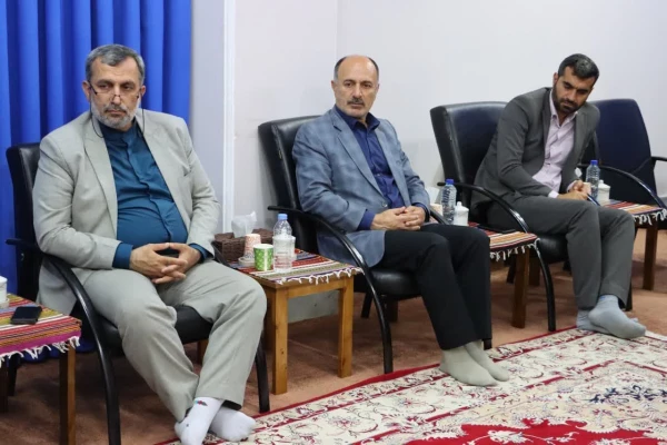 دیدار اعضای هیئت رئیسه دانشگاه فرهنگیان مازندران با آیت الله لائینی نماینده ولی فقیه در استان مازندران 4