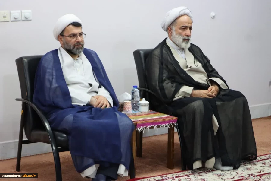دیدار اعضای هیئت رئیسه دانشگاه فرهنگیان مازندران با آیت الله لائینی نماینده ولی فقیه در استان مازندران 7