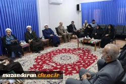 دیدار اعضای هیات رئیسه دانشگاه فرهنگیان با نماینده ولی فقیه در مازندران
 5