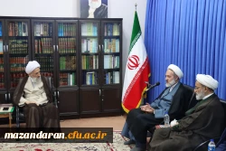 دیدار اعضای هیات رئیسه دانشگاه فرهنگیان با نماینده ولی فقیه در مازندران
 6