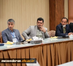 نشست معاون پژوهش و فناوری با اعضای هیأت علمی و معارفه سرپرست دانشکده علوم تربیتی دانشگاه فرهنگیان مازندران
 13