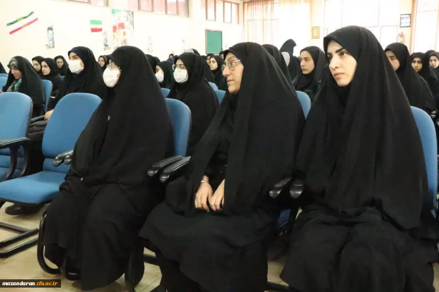 نشست صمیمی و تعاملی معاونت سیاست ورزی ناحیه بسیج دانشجویی استان با دانشجویان مرکز حضرت فاطمه(س)قائمشهر 2