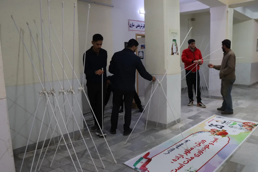 همراهی و کوشش بی وقفه عوامل اجرایی بیست و پنجمین المپیاد فرهنگی ورزشی دانشجومعلمان سراسر کشور 5