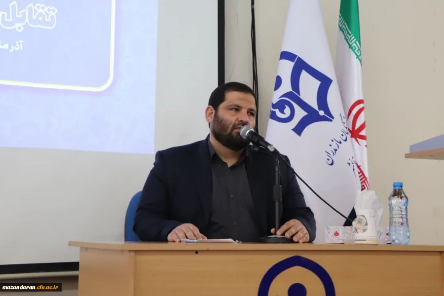 برگزاری نشست صمیمی «دانشجو و حراست؛ تعامل یا تقابل؟» با حضور رئیس حراست دانشگاه فرهنگیان مازندران در مرکز حضرت فاطمه(س) قائم شهر 2