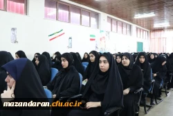 برگزاری نشست صمیمی «دانشجو و حراست؛ تعامل یا تقابل؟» با حضور رئیس حراست دانشگاه فرهنگیان مازندران در مرکز حضرت فاطمه(س) قائم شهر 3