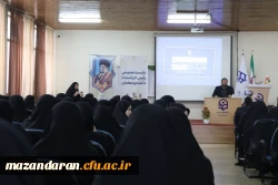 برگزاری نشست صمیمی «دانشجو و حراست؛ تعامل یا تقابل؟» با حضور رئیس حراست دانشگاه فرهنگیان مازندران در مرکز حضرت فاطمه(س) قائم شهر 5