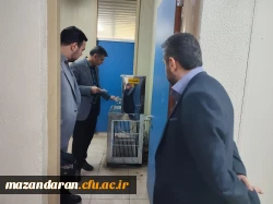 بازدید رئیس اداره نظارت و ارزیابی دانشگاه فرهنگیان مازندران از مرکز شهید رجایی بابل  2
