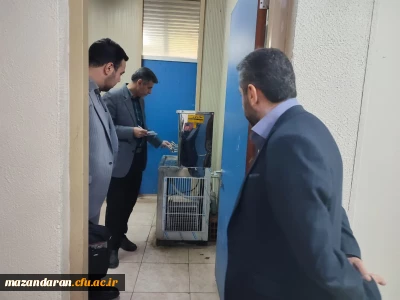 بازدید رئیس اداره نظارت و ارزیابی دانشگاه فرهنگیان مازندران از مرکز شهید رجایی بابل 
