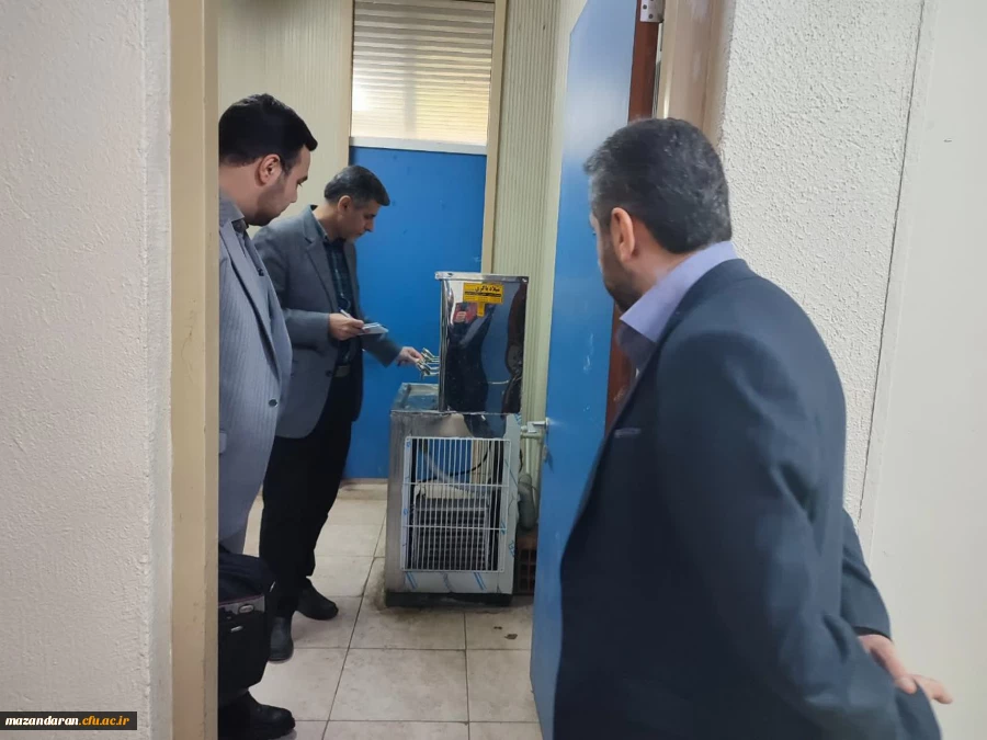 بازدید رئیس اداره نظارت و ارزیابی دانشگاه فرهنگیان مازندران از مرکز شهید رجایی بابل  2
