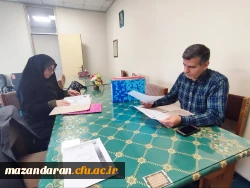 بازدید رئیس اداره نظارت و ارزیابی دانشگاه فرهنگیان مازندران از مرکز شهید رجایی بابل  9