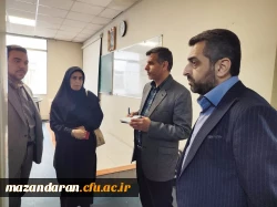 بازدید رئیس اداره نظارت و ارزیابی دانشگاه فرهنگیان مازندران از مرکز شهید رجایی بابل  11