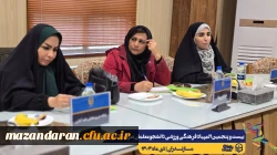 برگزاری نشست خبری رئیس دانشگاه فرهنگیان مازندران با اصحاب رسانه
 9