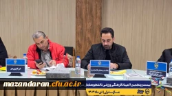 برگزاری نشست خبری رئیس دانشگاه فرهنگیان مازندران با اصحاب رسانه
 3